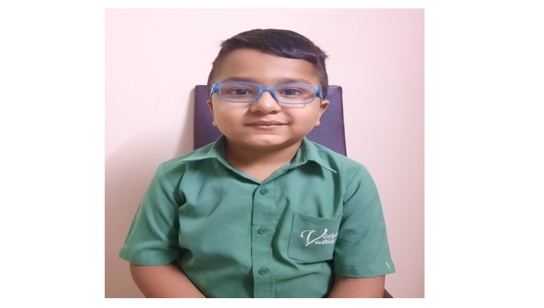 Hridhaan Sanghvi – Class 2B